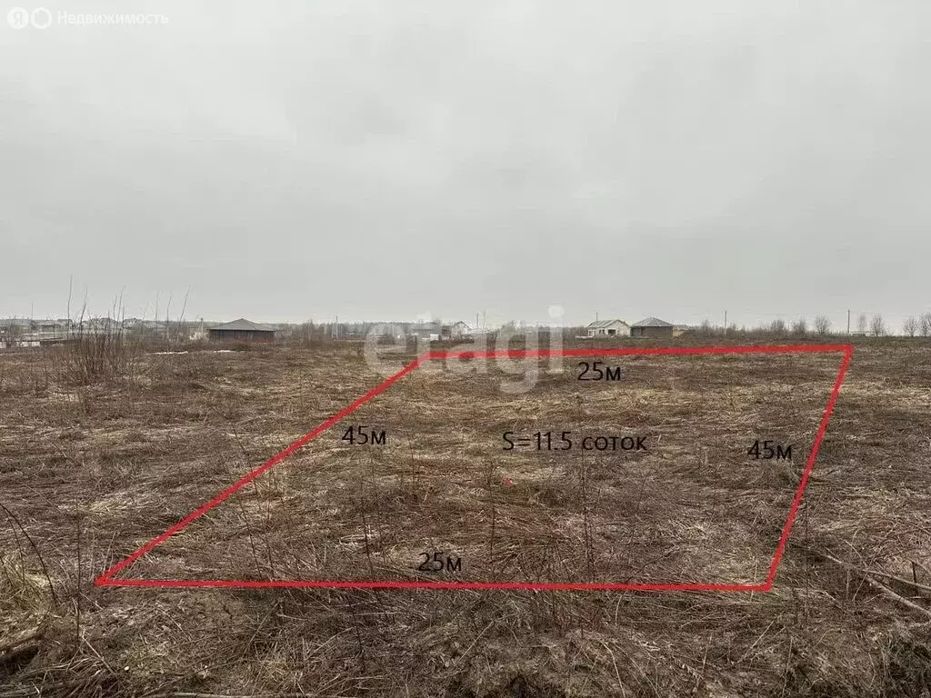 Участок в село Отрадное, КП Ново-Отрадное (11.5 м) - Фото 1