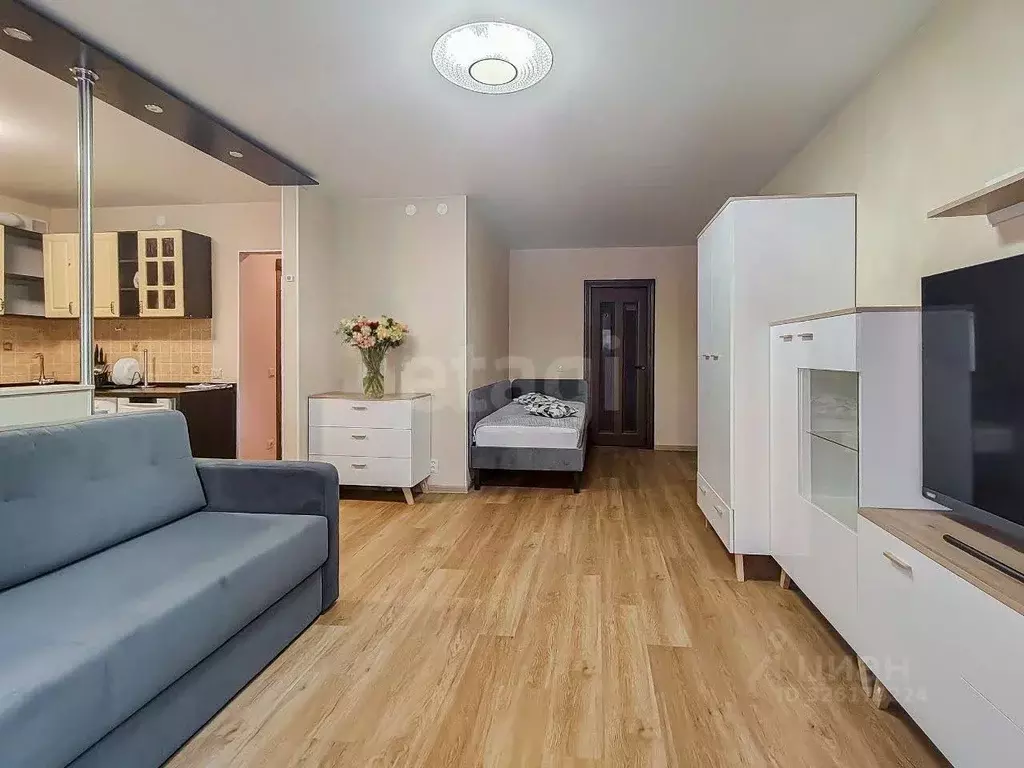 Студия Псковская область, Псков Юбилейная ул., 42 (41.2 м) - Фото 1