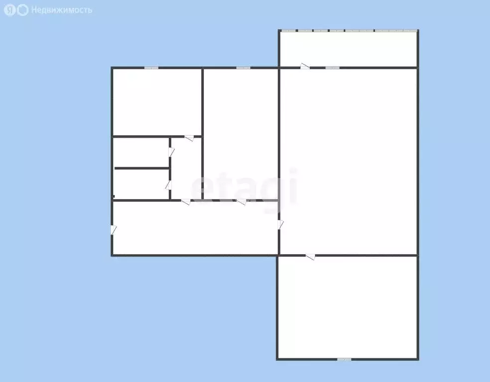 3-комнатная квартира: Губкин, улица Кирова, 46В (57 м) - Фото 1