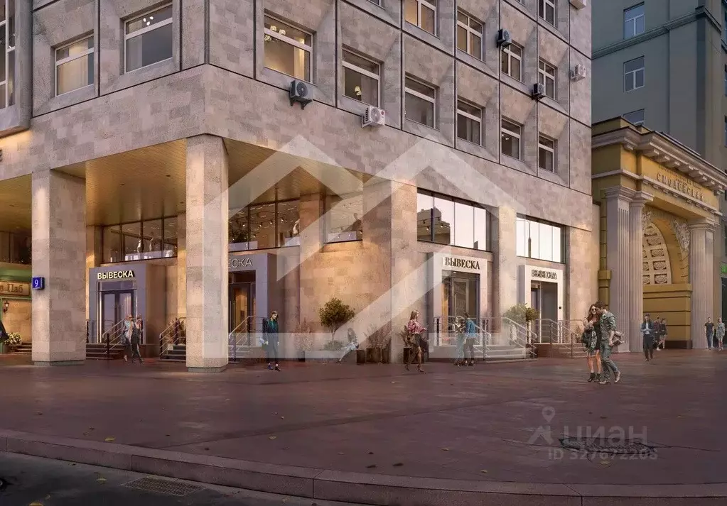 Помещение свободного назначения в Москва Троилинский пер., 5 (219 м) - Фото 1