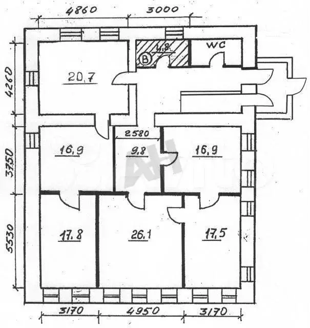 Аренда офиса 140 м2 м. Цветной бульвар в цао в - Фото 0