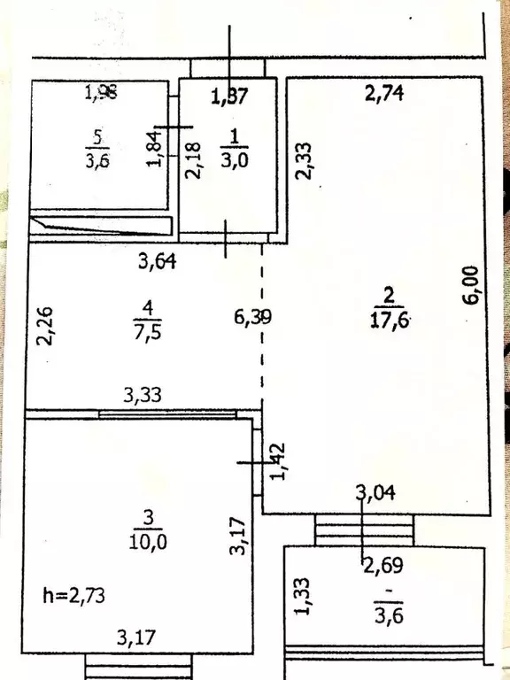 1-к кв. Оренбургская область, Оренбург ул. Черепановых, 44 (41.7 м) - Фото 2