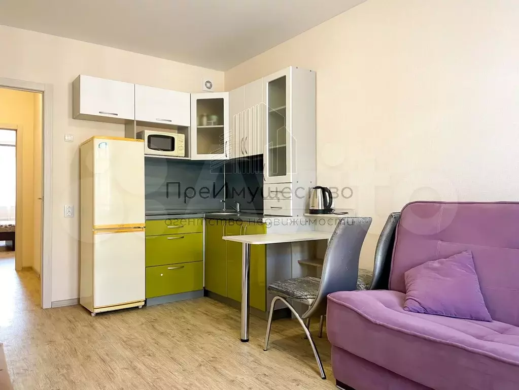 1-к. квартира, 40 м, 6/10 эт. - Фото 1