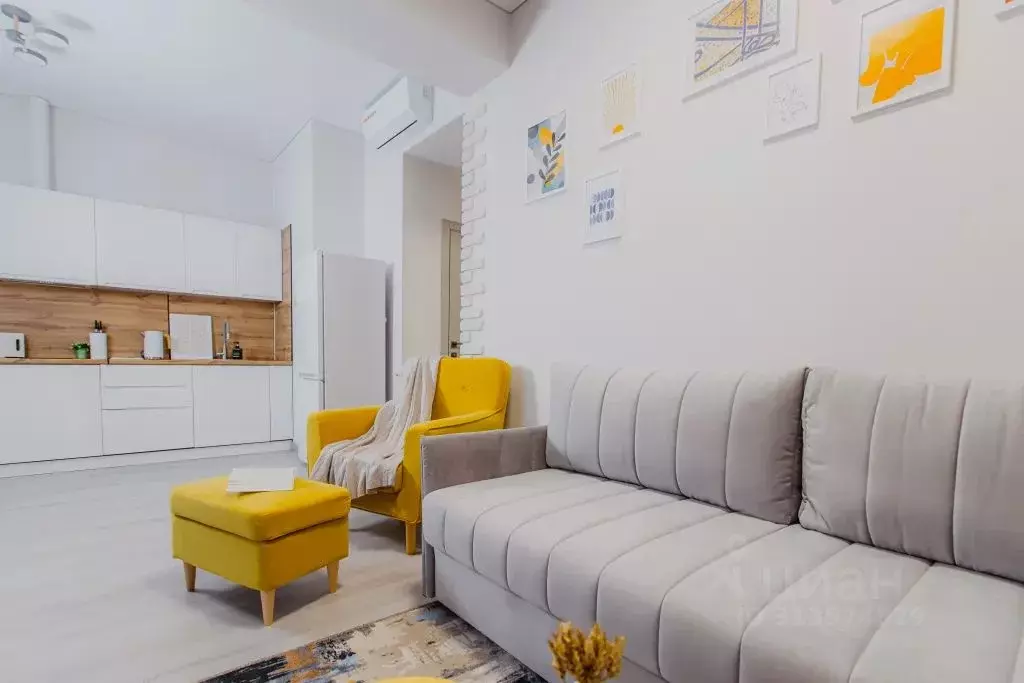 Студия Ставропольский край, Кисловодск ул. Декабристов, 36к3 (43.0 м) - Фото 1