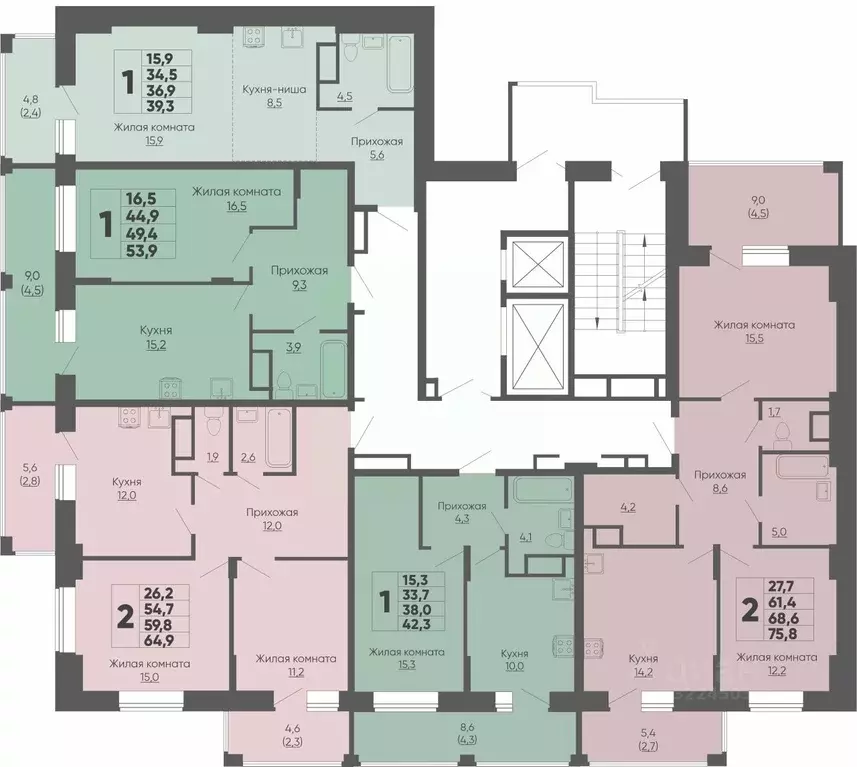 1-к кв. Чувашия, Чебоксары ул. Академика РАН Х.М. Миначева, 14 (39.3 ... - Фото 1