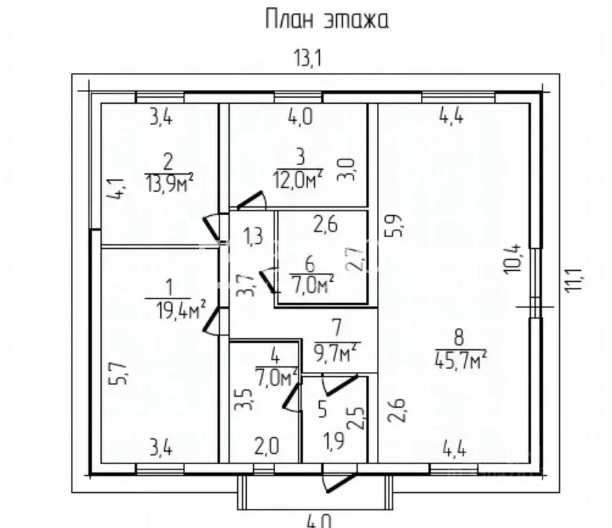 Дом в Ивановская область, Шуя ул. 2-я Кочневская, 41 (145 м) - Фото 2