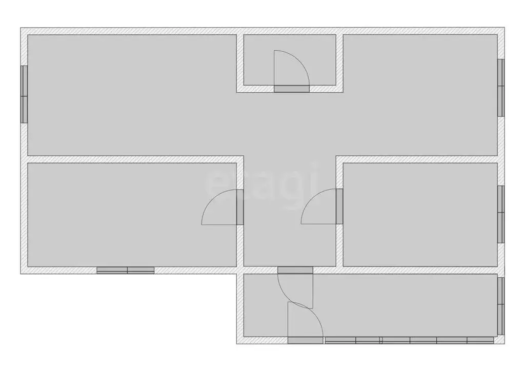 Дом в Арсеньев, улица Мичурина (67.6 м) - Фото 2