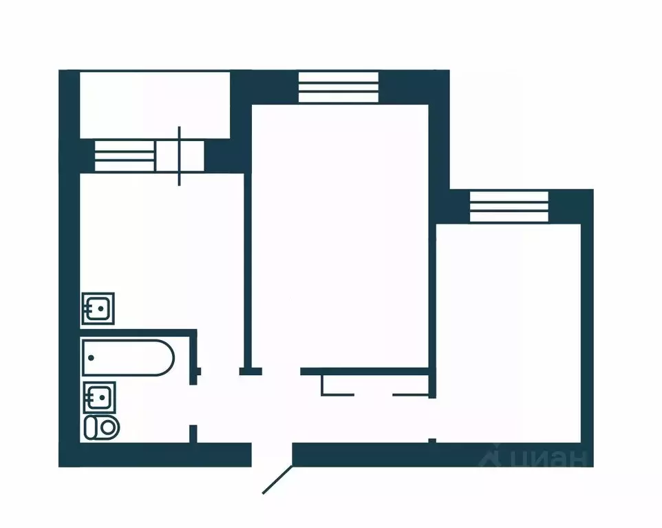 2-к кв. Новосибирская область, Бердск ул. Ленина, 28 (48.0 м) - Фото 2