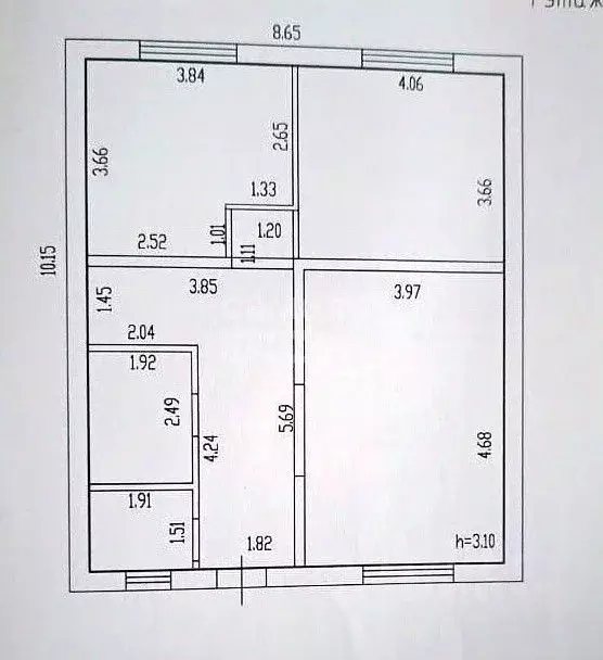 Дом в Алтайский край, Барнаул городской округ, пос. Центральный ул. ... - Фото 2