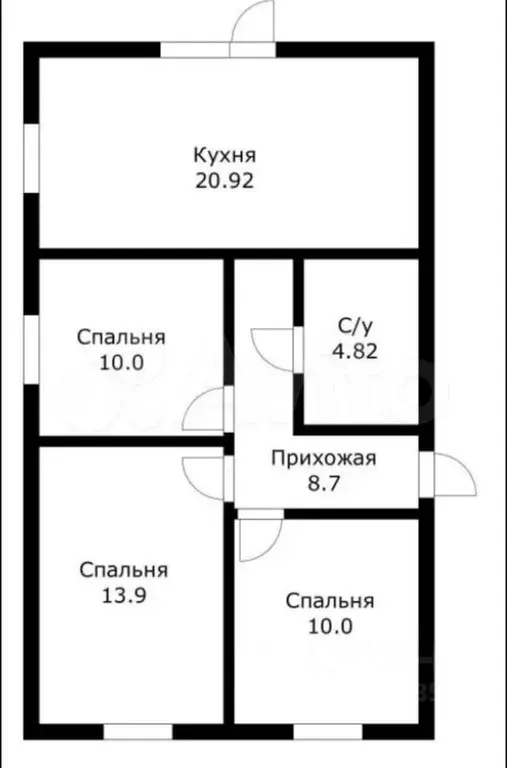 Дом 72 м на участке 3 сот. - Фото 0