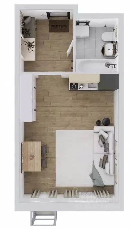 Студия Московская область, Одинцовский городской округ, с. Перхушково ... - Фото 2