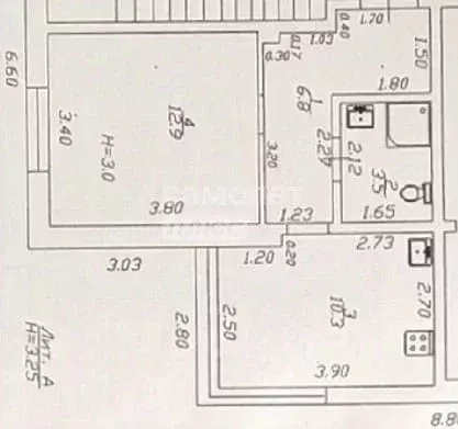 1-к кв. Краснодарский край, Анапа проезд Родниковый, 18 (33.5 м) - Фото 2