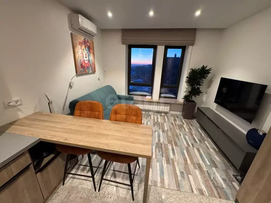 Студия Москва ул. Маршала Сергеева, 3 (19.6 м) - Фото 1