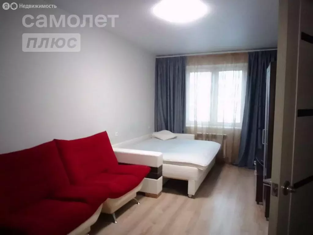 1-комнатная квартира: Смоленск, улица Авиаторов, 2 (34.7 м) - Фото 0