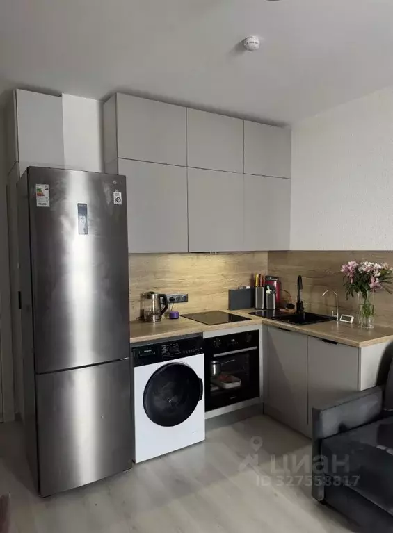 Студия Санкт-Петербург ул. Русановская, 20к3 (23.3 м) - Фото 1