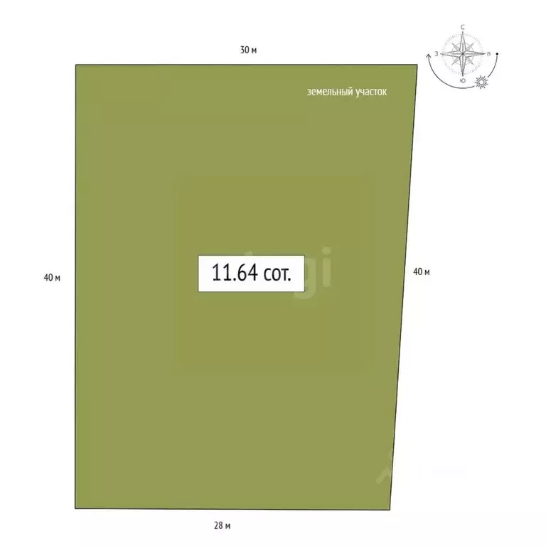 Участок в Алтай, Майминский район, с. Кызыл-Озек ул. Придорожная, 1 ... - Фото 2