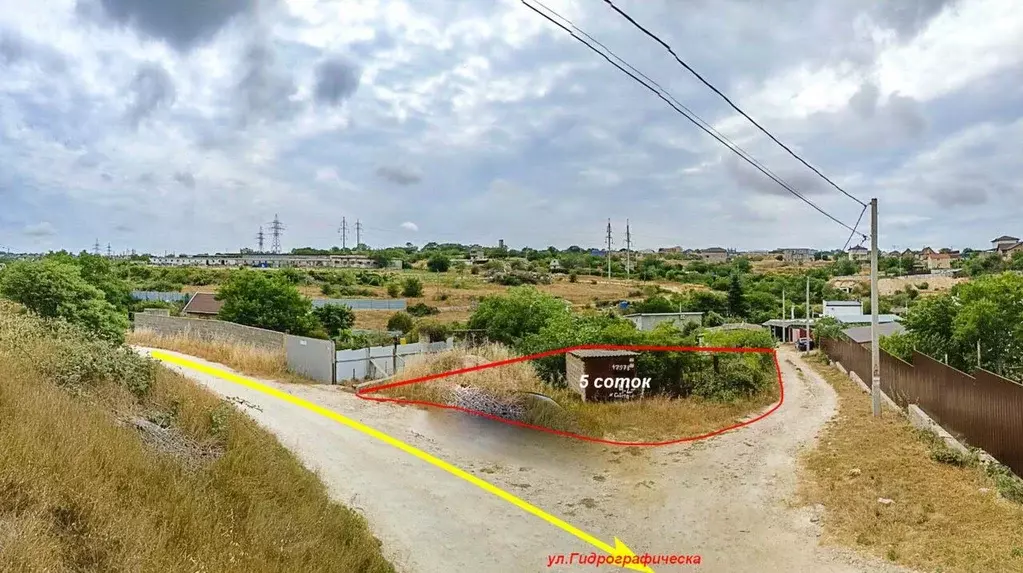 Участок в Севастополь ул. Молочная (5.0 сот.) - Фото 1