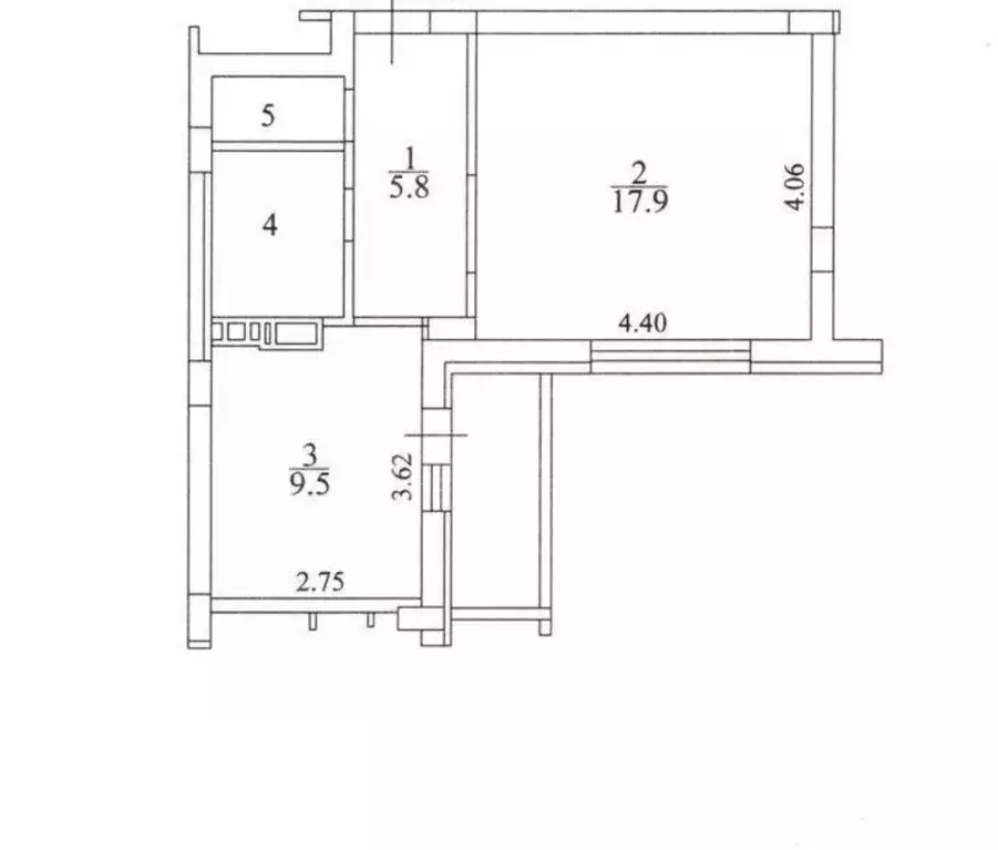 1-к кв. Воронежская область, Воронеж пер. Здоровья, 90/4 (38.8 м) - Фото 1
