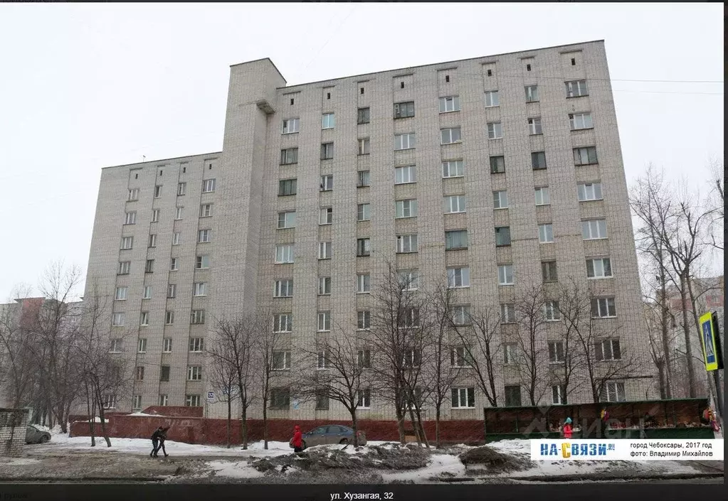 Свободной планировки кв. Чувашия, Чебоксары Хузангая ул., 32к1 (11.3 ... - Фото 1