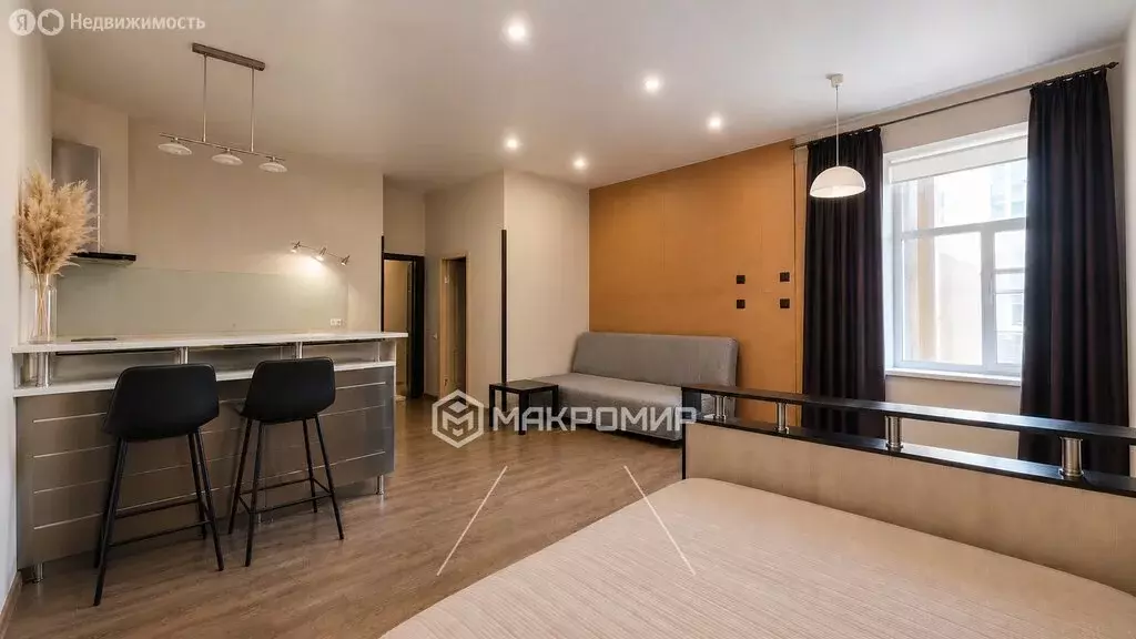 Квартира-студия: Санкт-Петербург, Социалистическая улица, 16 (60 м) - Фото 2