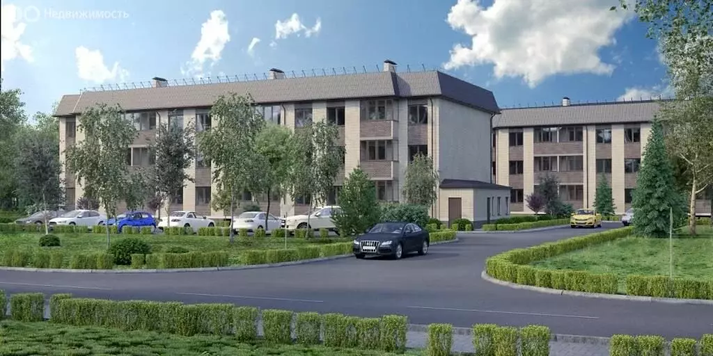 1-комнатная квартира: городской округ Краснодар, посёлок Пригородный, ... - Фото 2