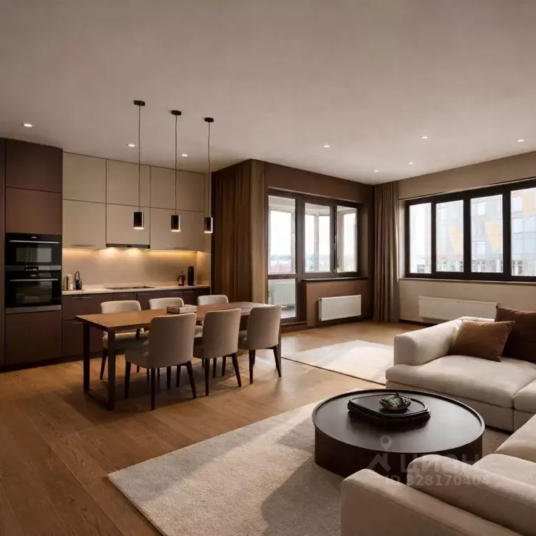 3-к кв. Москва Ленинградский просп., 35С2 (90.0 м) - Фото 1