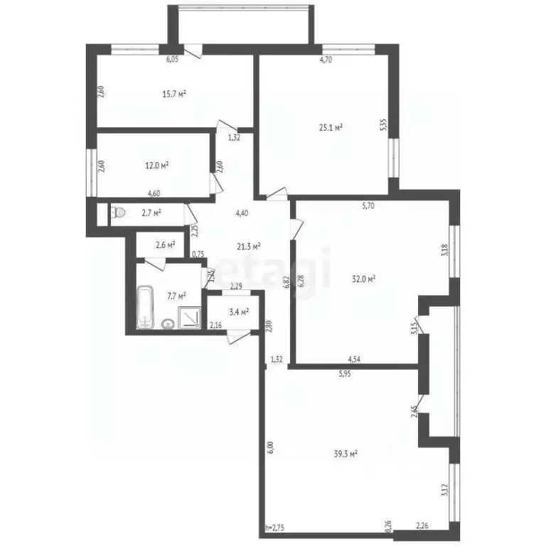 4-к кв. Кемеровская область, Юрга ул. Машиностроителей, 53Б (180.5 м) - Фото 1