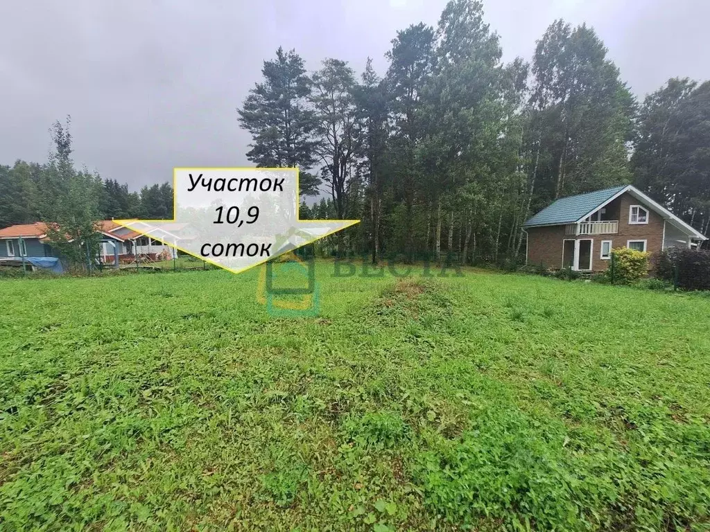 Участок в Ленинградская область, Приозерский район, пос. Сосново ул. ... - Фото 2