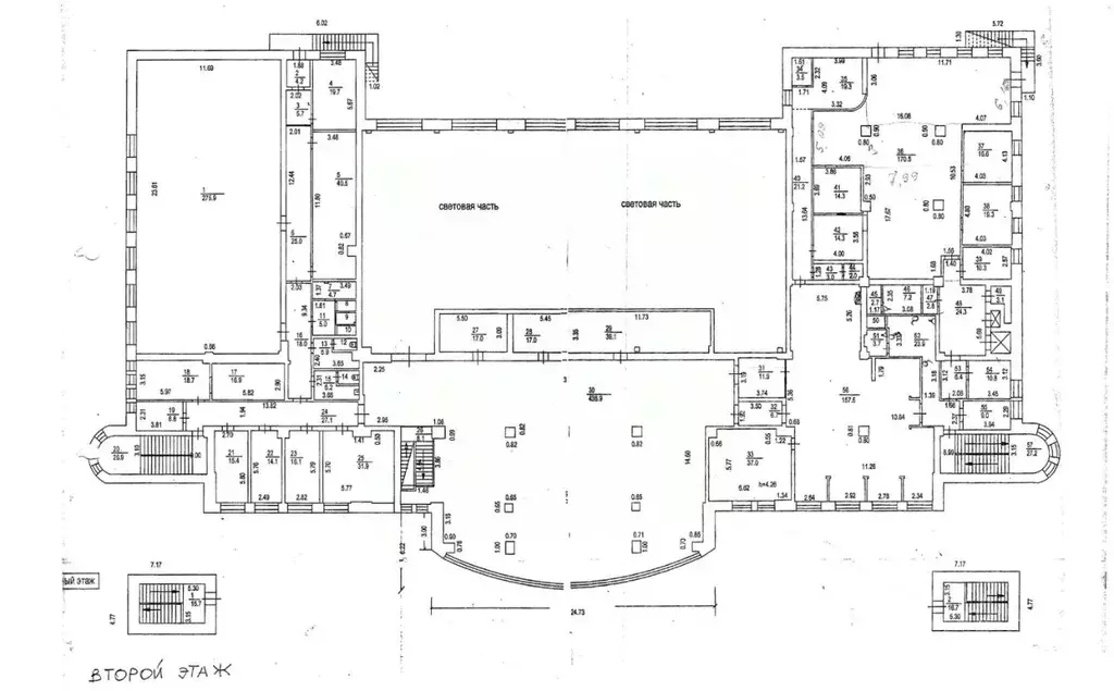 Торговая площадь в Кировская область, Киров ул. Дзержинского, 77 (5305 ... - Фото 2