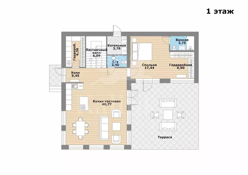 Дом в село Дмитровское, КП Николина поляна (250 м) - Фото 0