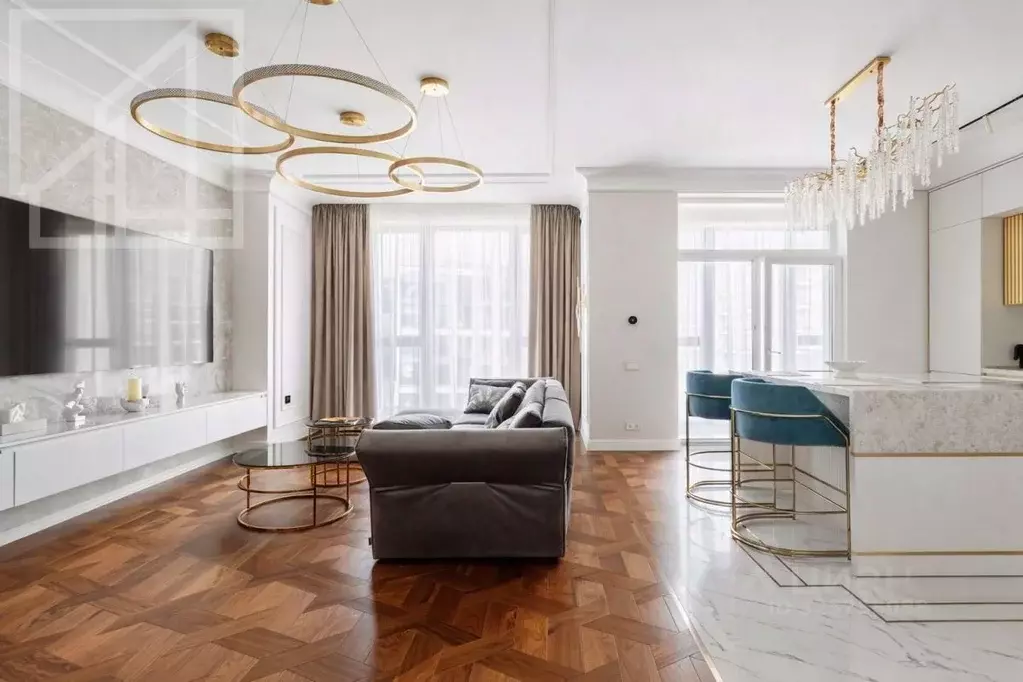 2-к кв. Москва ул. Сергея Макеева, 9к2 (80.0 м) - Фото 2