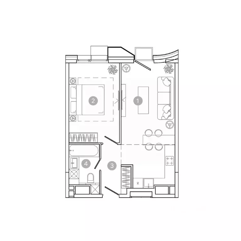 2-к кв. Москва ул. 8-я Соколиной Горы, 26 (45.2 м) - Фото 0