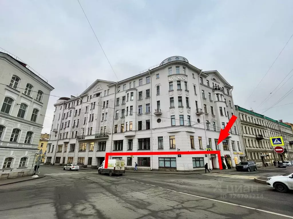 Помещение свободного назначения в Санкт-Петербург наб. Канала ... - Фото 1