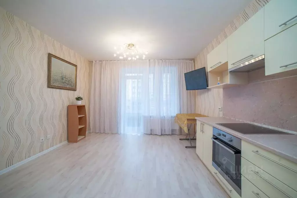 Студия Свердловская область, Екатеринбург ул. Лучистая, 2 (27.4 м) - Фото 2