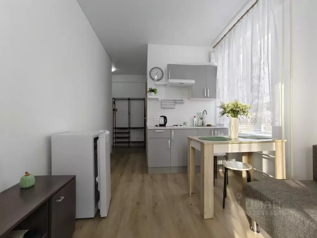 Студия Тверская область, Тверь ул. Медовая, 9к6 (17.3 м) - Фото 2