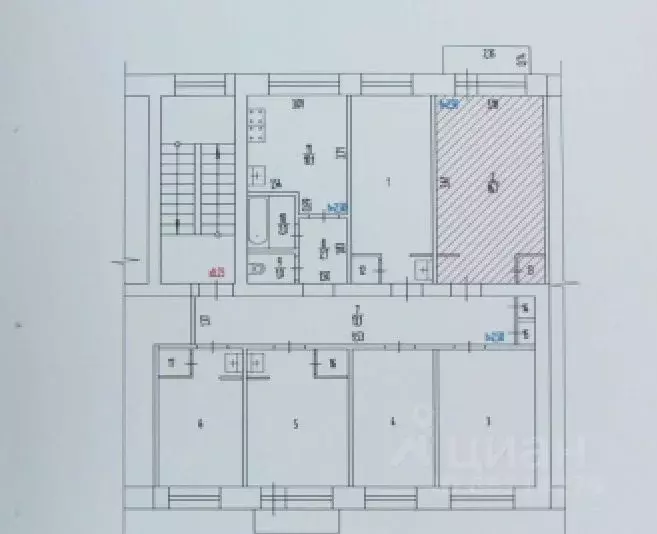 Комната Пермский край, Пермь Кавалерийская ул., 5 (24.4 м) - Фото 2
