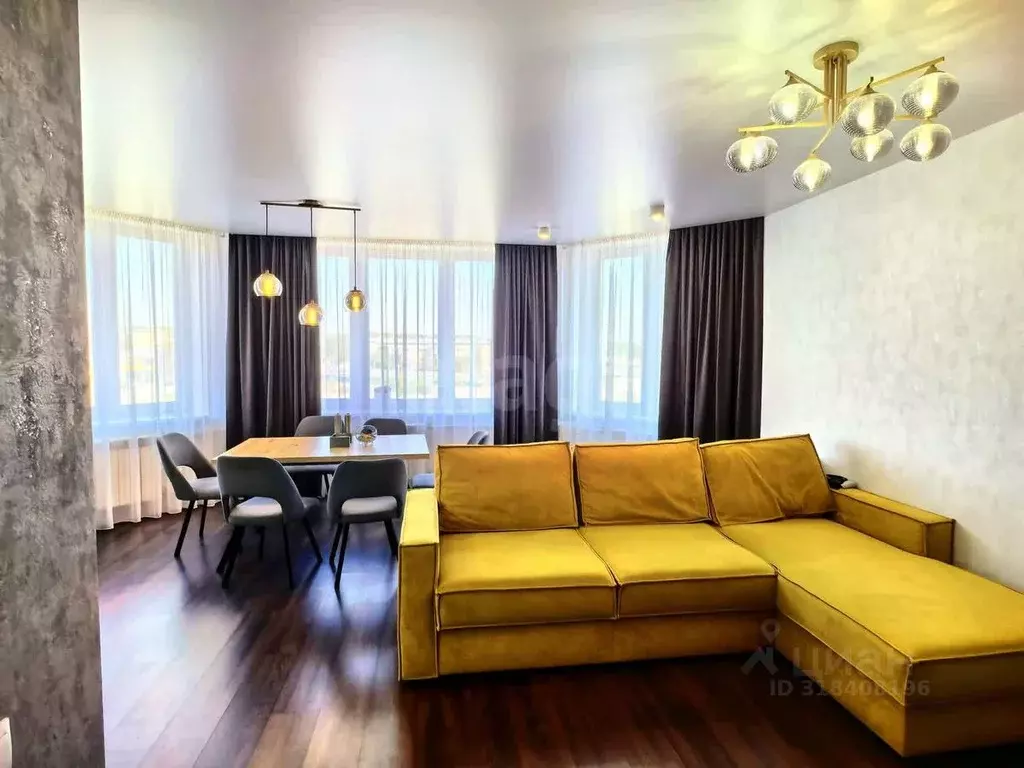 3-к кв. Кемеровская область, Юрга просп. Победы, 20 (76.1 м) - Фото 1