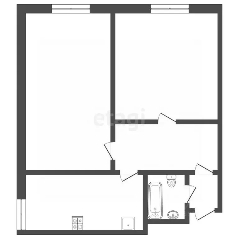 Комната Тюменская область, Тюмень Олимпийская ул., 15 (30.7 м) - Фото 2