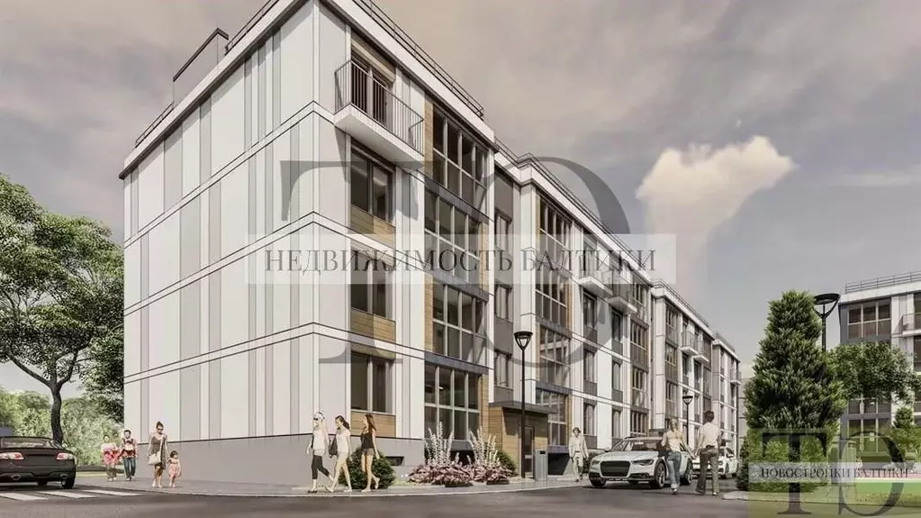 1-к кв. Калининградская область, Калининград ул. Сержанта Мишина, 81к3 ... - Фото 1