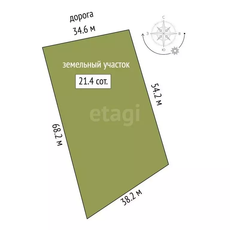 Участок в Тюменская область, Тобольский муниципальный округ, СНТ ... - Фото 1