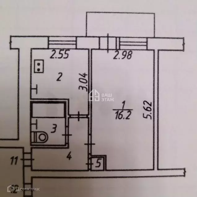 Продаётся 1-к квартира, 30.1 м - Фото 0