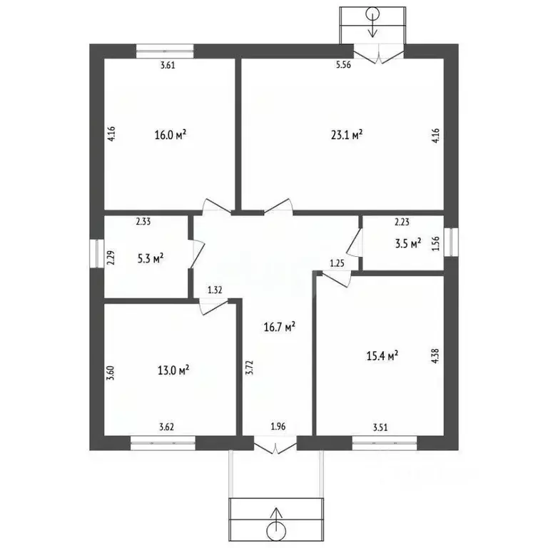 Дом в Ростовская область, Мясниковский район, с. Большие Салы ул. ... - Фото 2