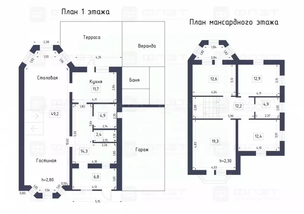 Дом в Татарстан, Пестречинский район, Богородское с/пос, д. Куюки ул. ... - Фото 2