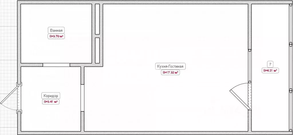 Студия Краснодарский край, Краснодар ул. Имени Героя Ростовского, 8к3 ... - Фото 2
