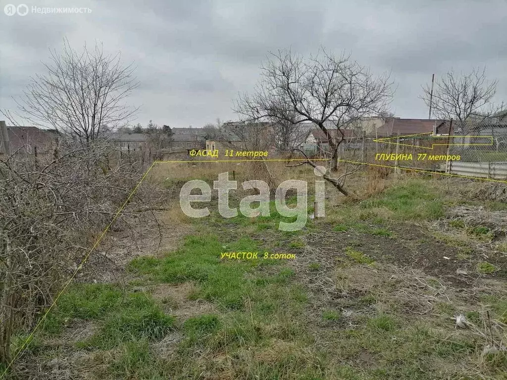 Участок в Темрюк, улица Островского (8.28 м) - Фото 0