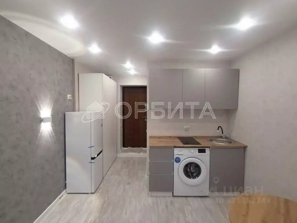 Студия Тюменская область, Тюмень ул. 30 лет Победы, 77 (20.7 м) - Фото 1