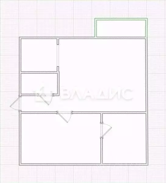 3-к кв. Пензенская область, Пенза Кронштадтская ул., 13 (63.2 м) - Фото 2