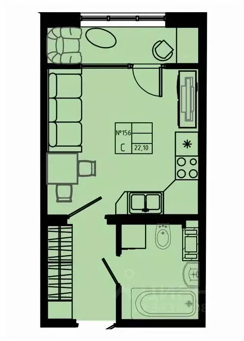 Студия Ленинградская область, Коммунар г. Гатчинский муниципальный ... - Фото 1