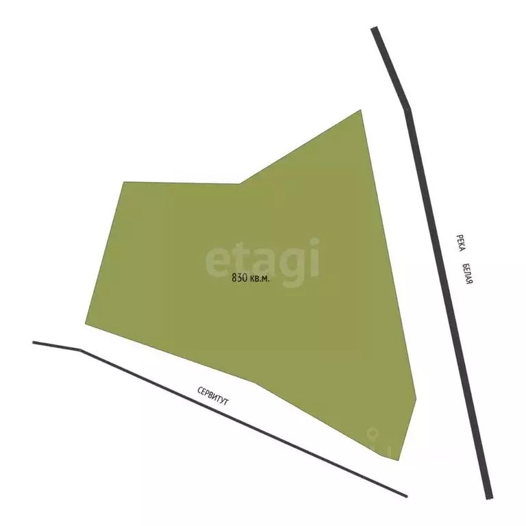 Участок в Адыгея, Майкопский район, Даховское с/пос, с. Хамышки ул. ... - Фото 2