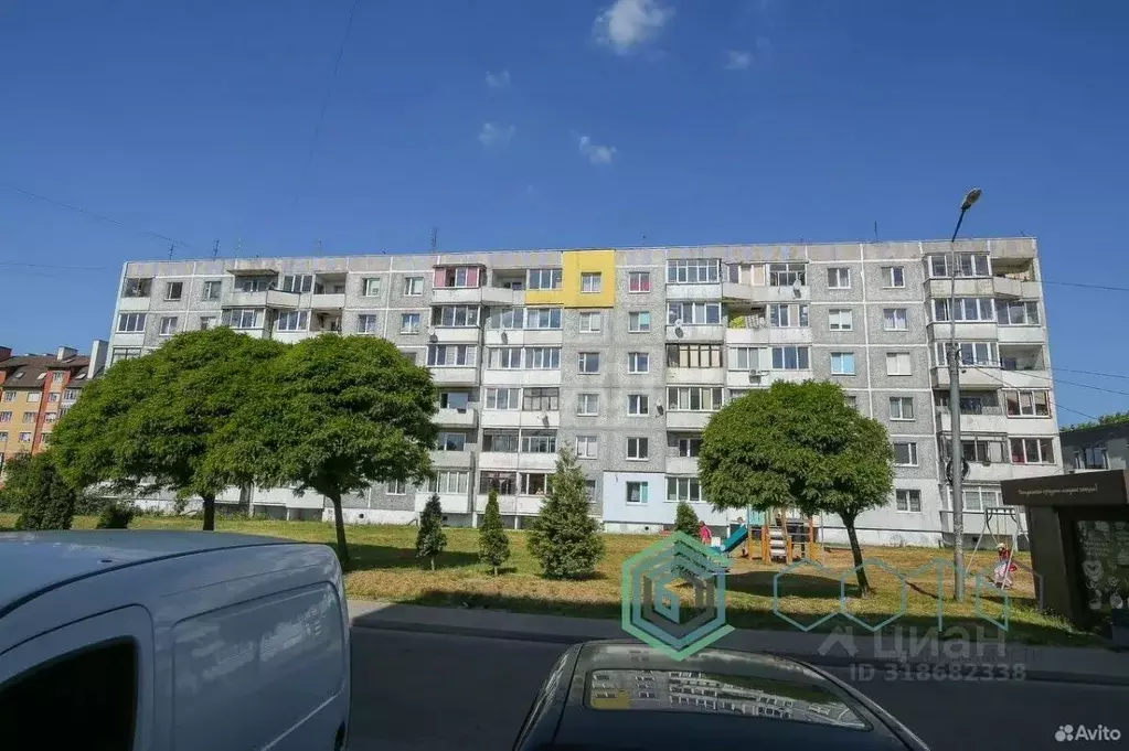 1-к кв. Калининградская область, Гурьевск Загородная ул., 2 (38.3 м) - Фото 0